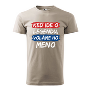 Pánske tričko Legendu voláme