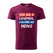 Pánske tričko Legendu voláme