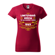 Limitovaná edícia dámske tričko