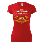 Limitovaná edícia dámske tričko