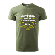 Limitovaná edícia pánske tričko