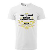 Limitovaná edícia pánske tričko