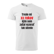 Pánske narodeninové tričko 60 rokov
