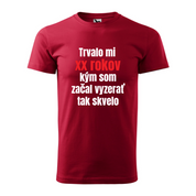 Pánske narodeninové tričko 60 rokov