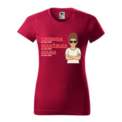 Dámske tričko Legenda - Manželka - Mama/Babka