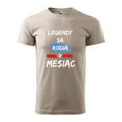 Pánske tričko Legendy sa rodia v