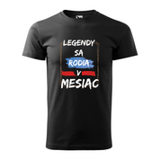 Pánske tričko Legendy sa rodia v