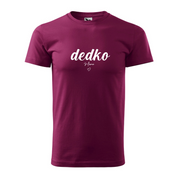 Pánske tričko Dedko s menami