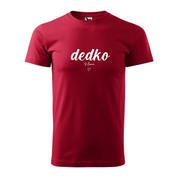 Pánske tričko Dedko s menami