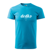Pánske tričko Dedko s menami