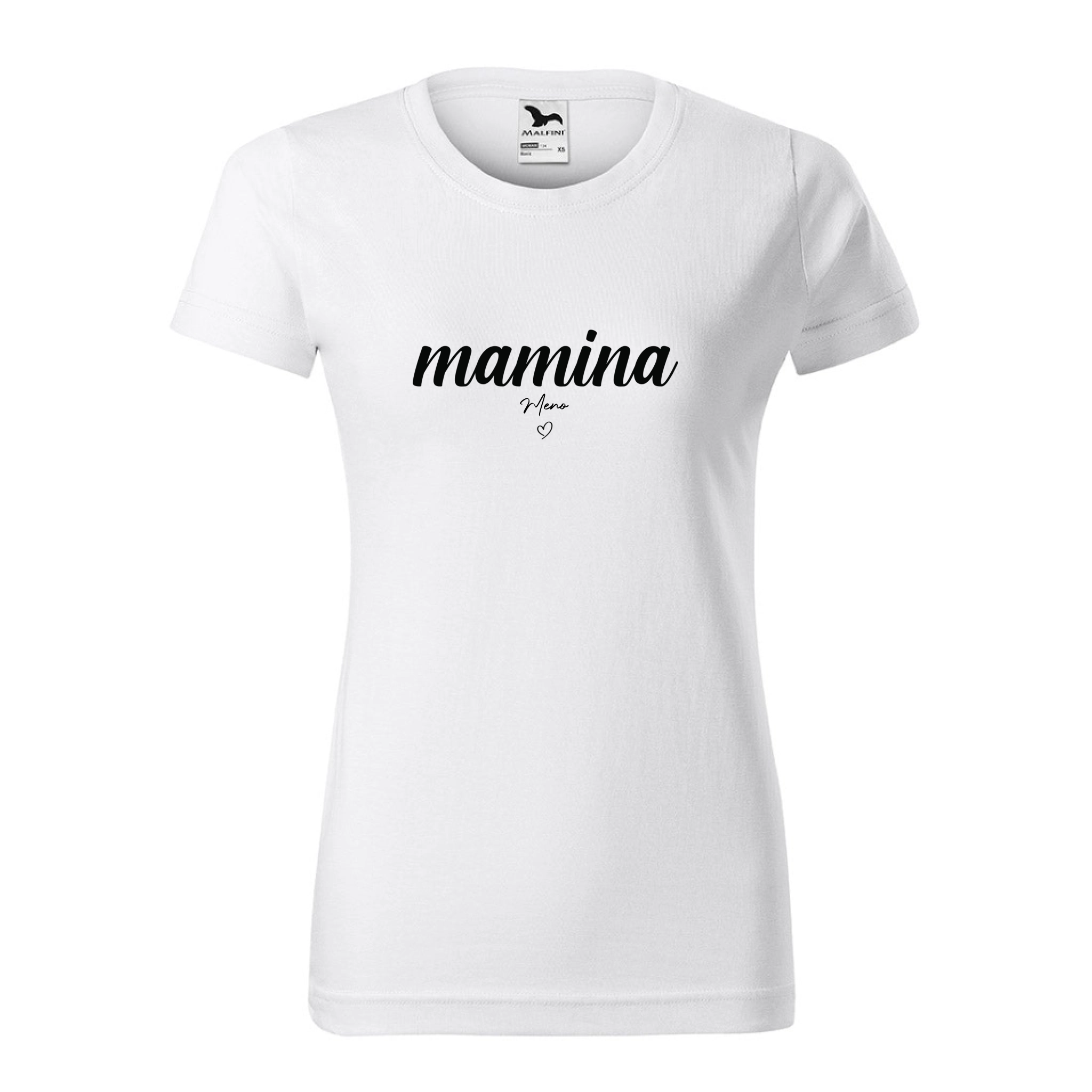 Dámske tričko Mamina s menami