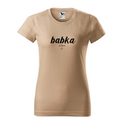 Dámske tričko Babka s menami