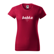 Dámske tričko Babka s menami