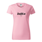 Dámske tričko Babka s menami