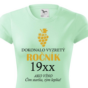 Vyzretý ročník Dámske tričko