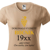 Vyzretý ročník Dámske tričko
