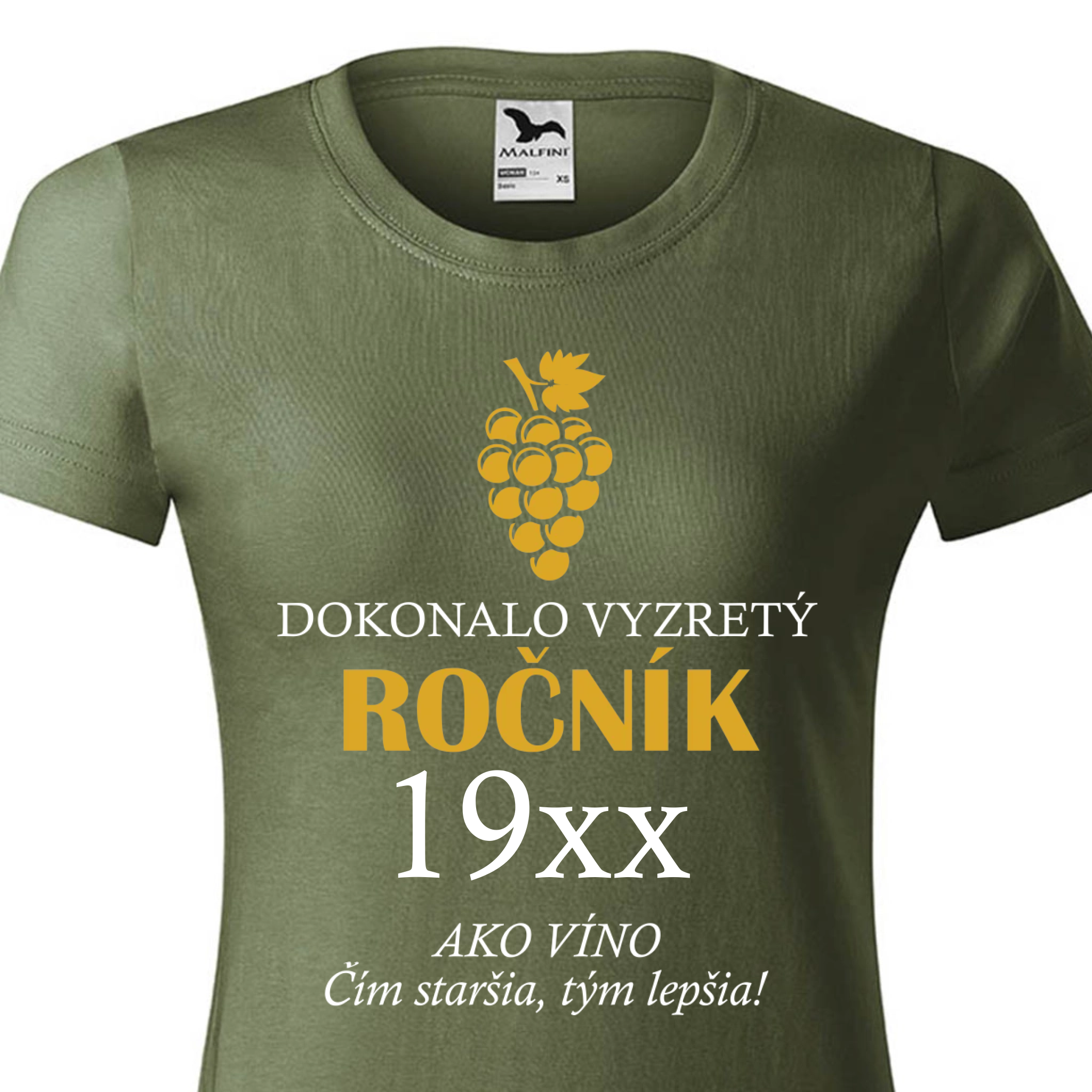 Vyzretý ročník Dámske tričko